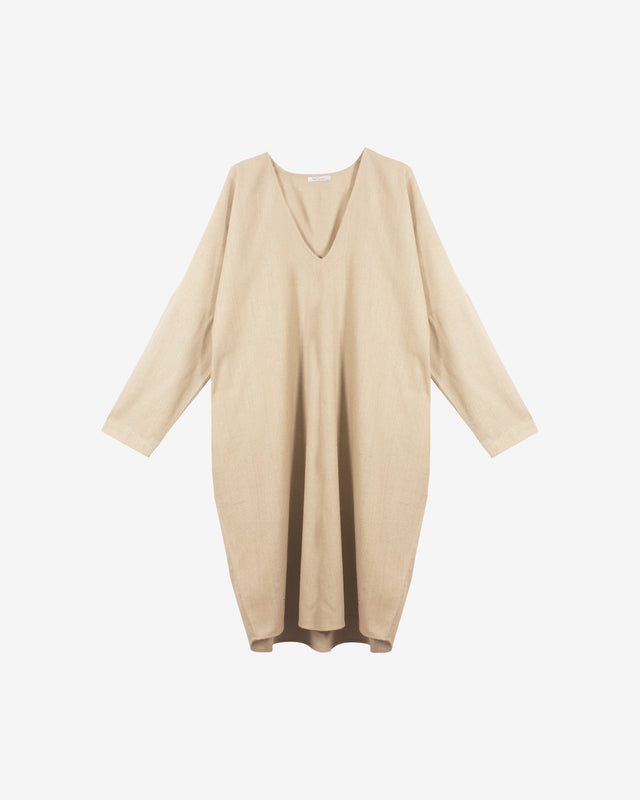 Caftan Dress - Beige - Image 2