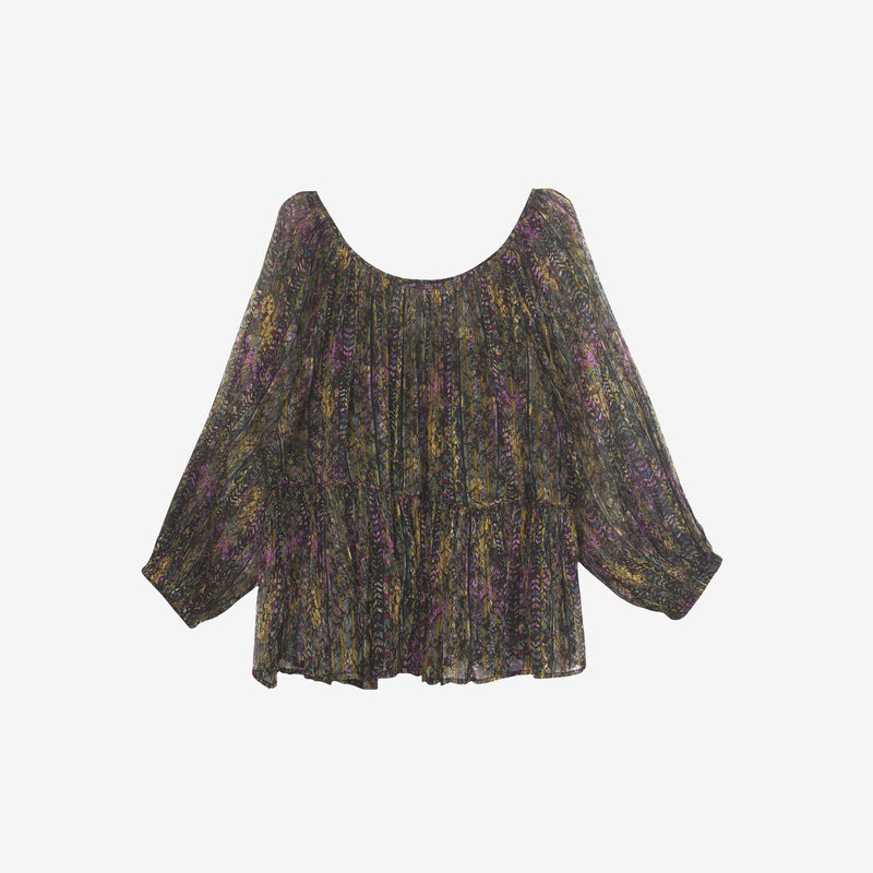 Katarina Blouse - Violine Gray