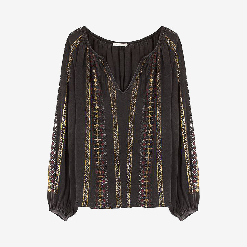 Blouse Jaime - Charbon