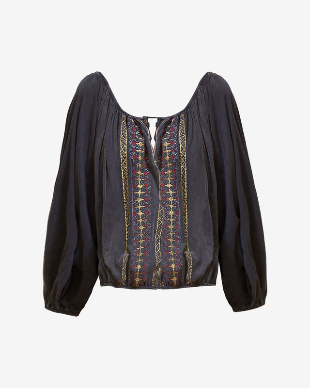 Blouse Jeronimo - Charbon - Image 1