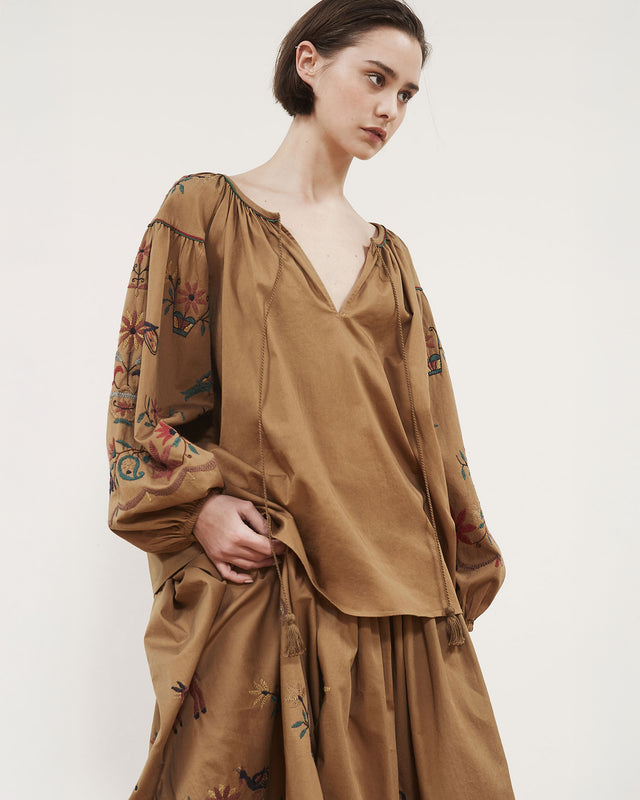 Blouse Hansel - Kaki - Image 3