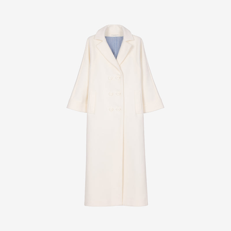 Hepburn Coat - Ivory