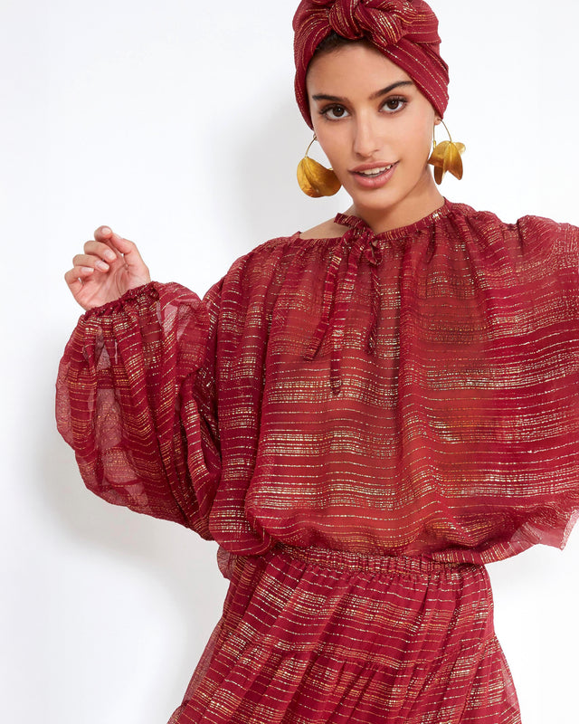 Blouse Esteban - Rouge - Image 1