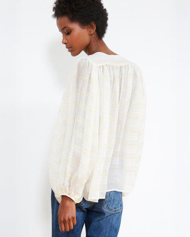 Blouse Esteban - Ivoire - Image 2