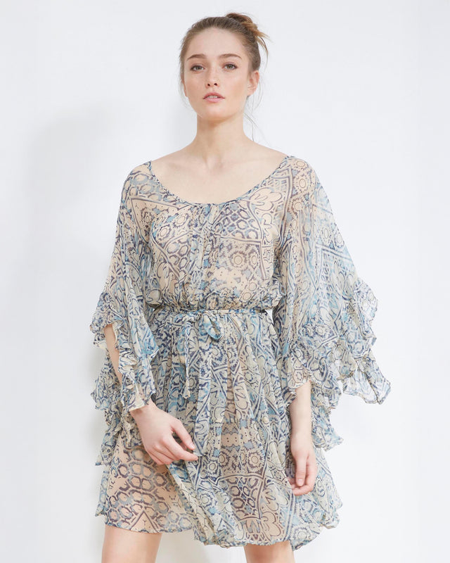 Faenza Dress - Blue - Image 1