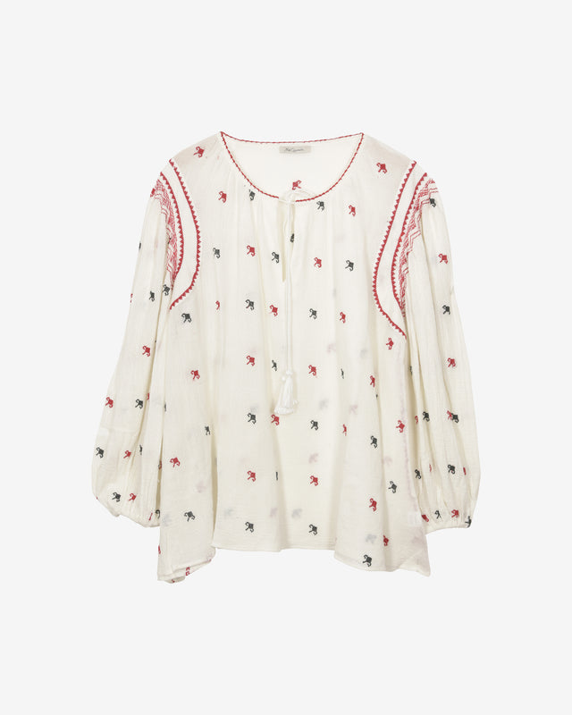 Blouse Fedora - Ivoire - Dernière image