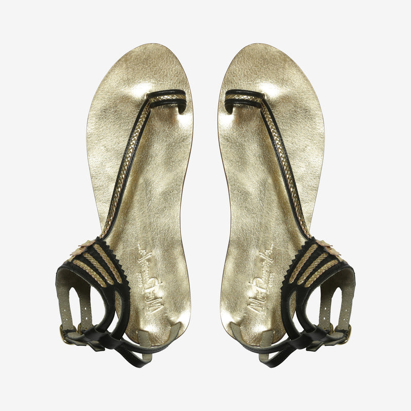 Sheeba Queen Sandals - Black