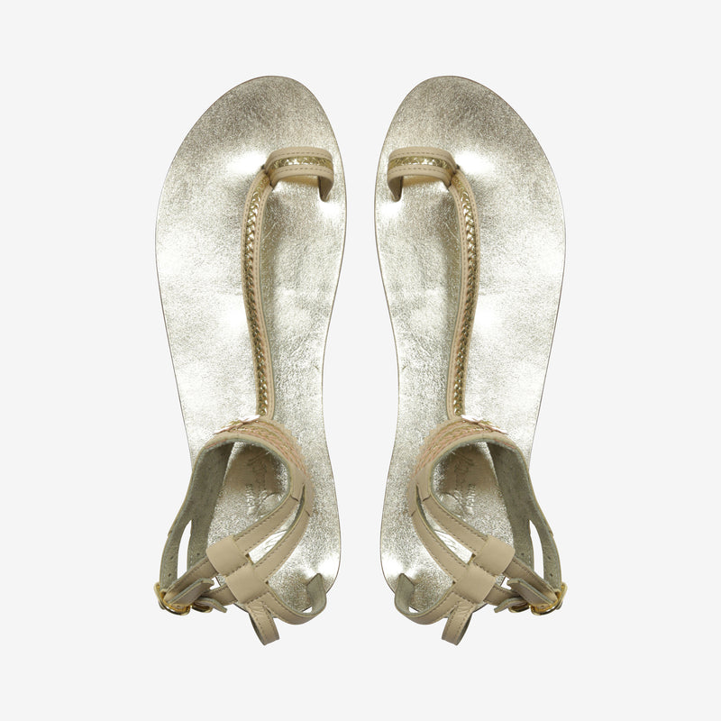 Sheeba Queen Sandals - Ivory