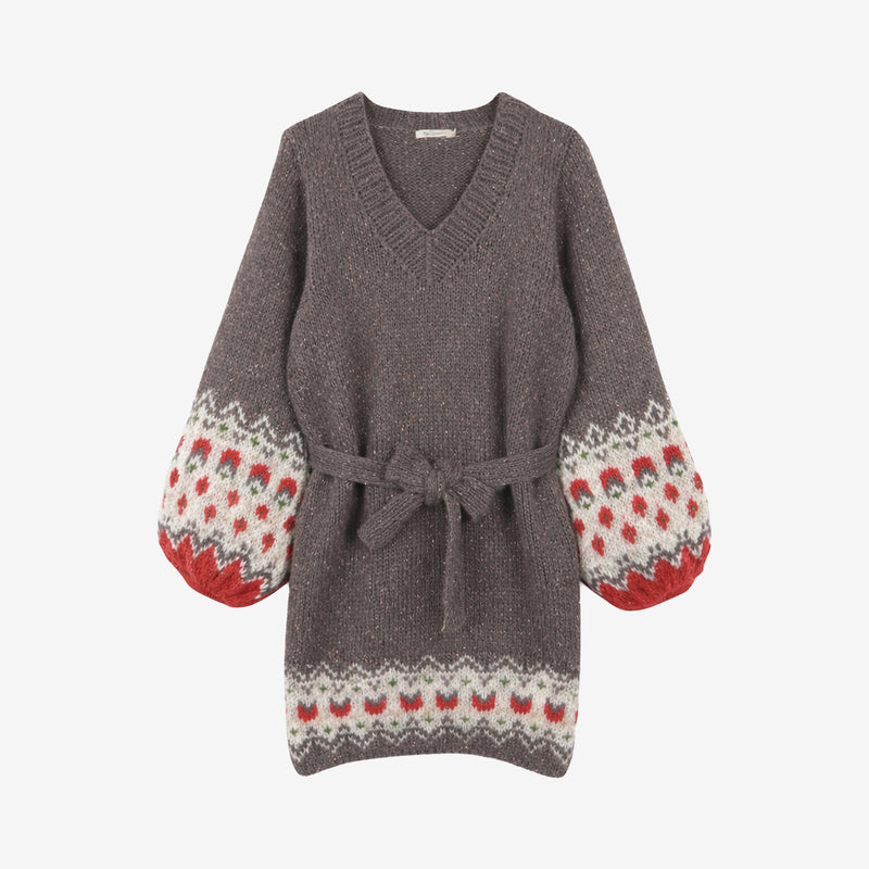 Chaloupe Dress - Grey