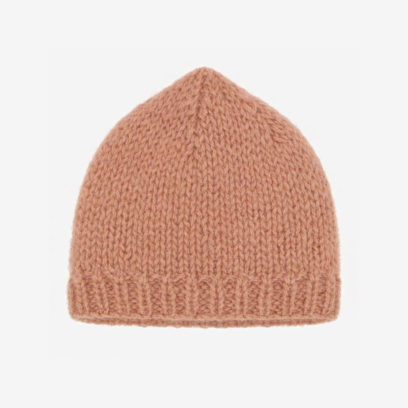 Frilly Bonnet - Nude