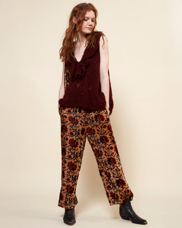Frilou Top - Red - Image 2