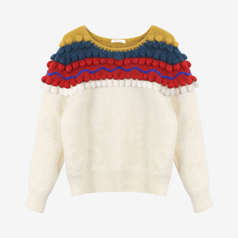 Manitas Sweater - Ecru