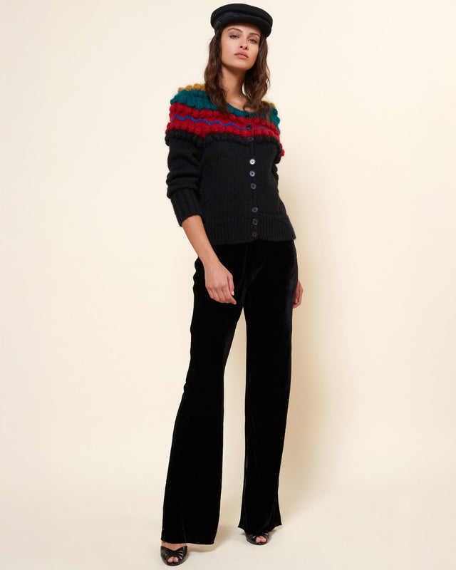 Manolo Cardigan - Black - Image 1