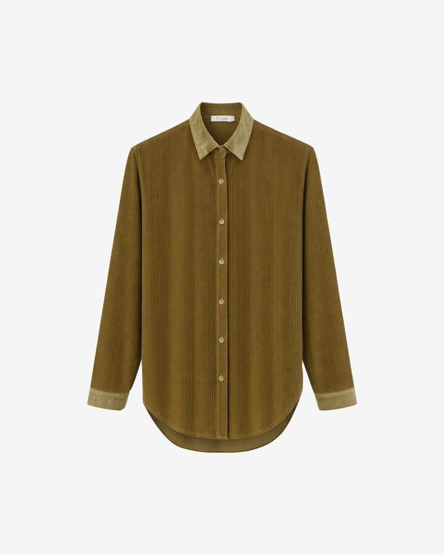 Matteo Shirt - Khaki - Image 1