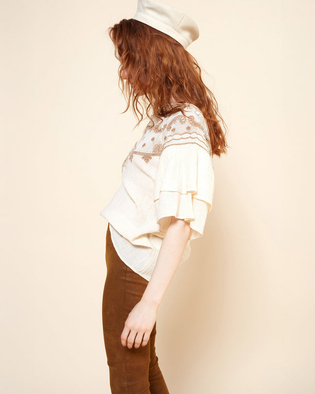 Melodie Blouse - Ecru - Image 2