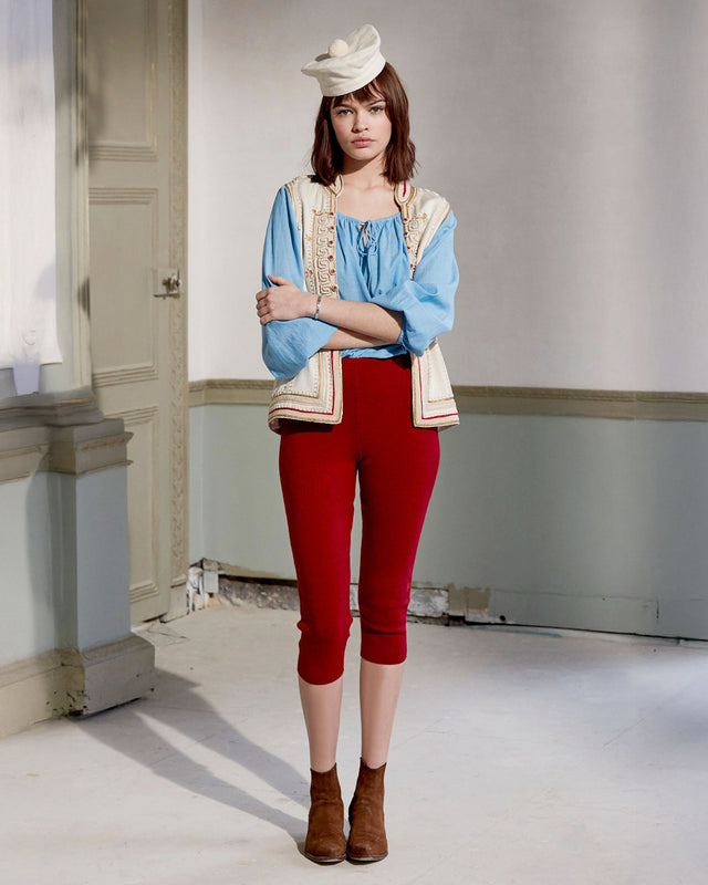 Pantalon Saxo - Rouge - Image 1