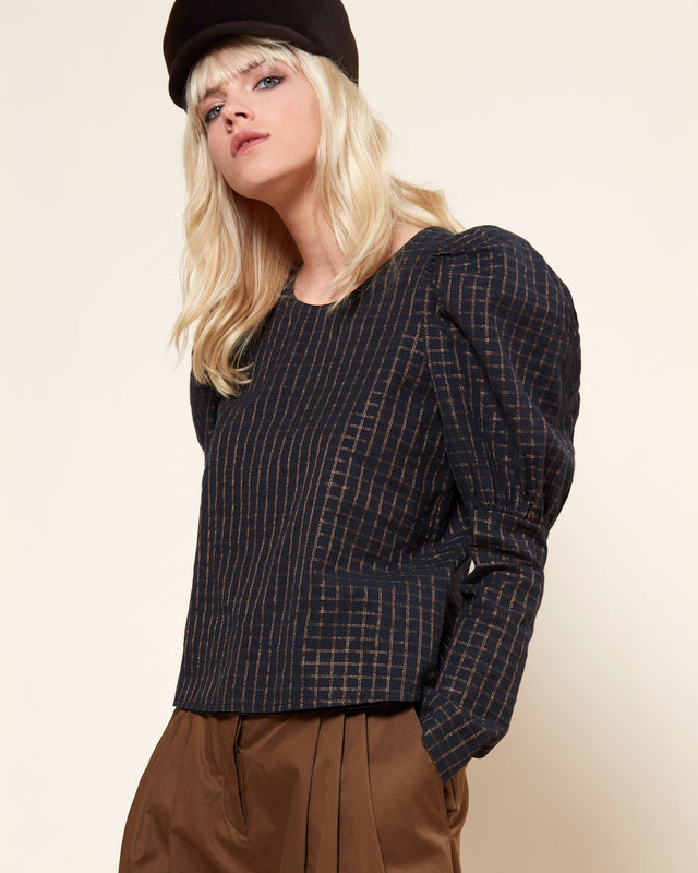 Solveig Top - Black - Image 1