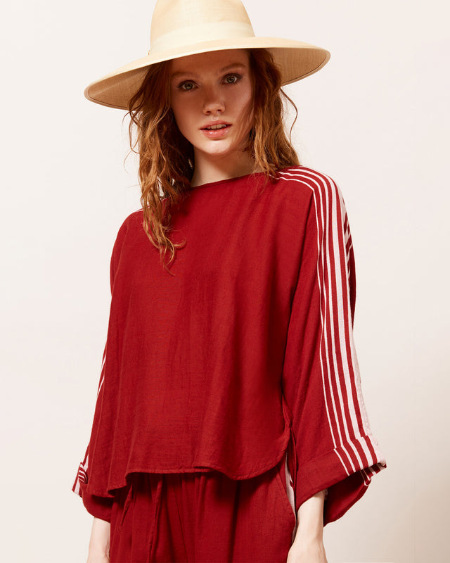 Blouse Avantstella - Rouge - Image 1
