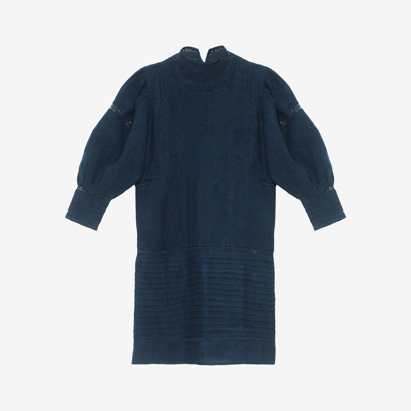 Bianca Dress - Indigo