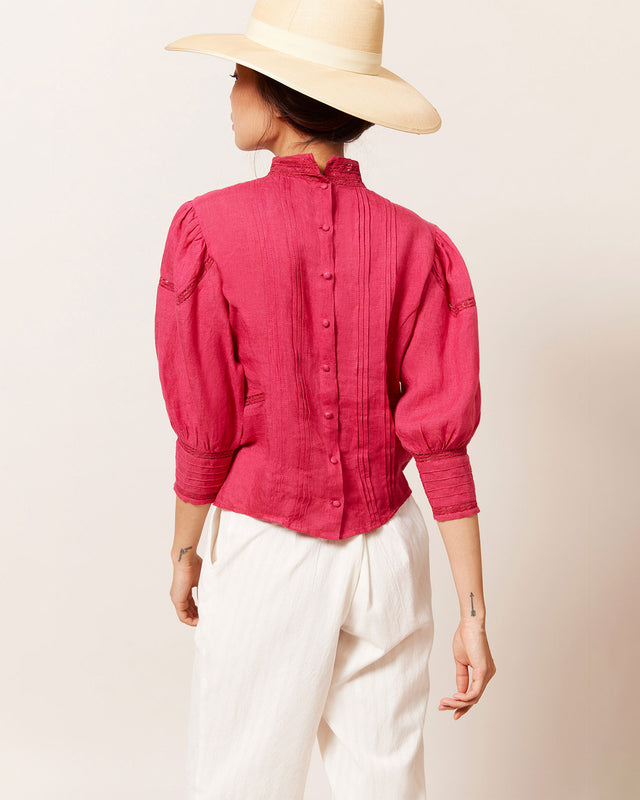 Blouse Byrds - Fuchsia - Image 2