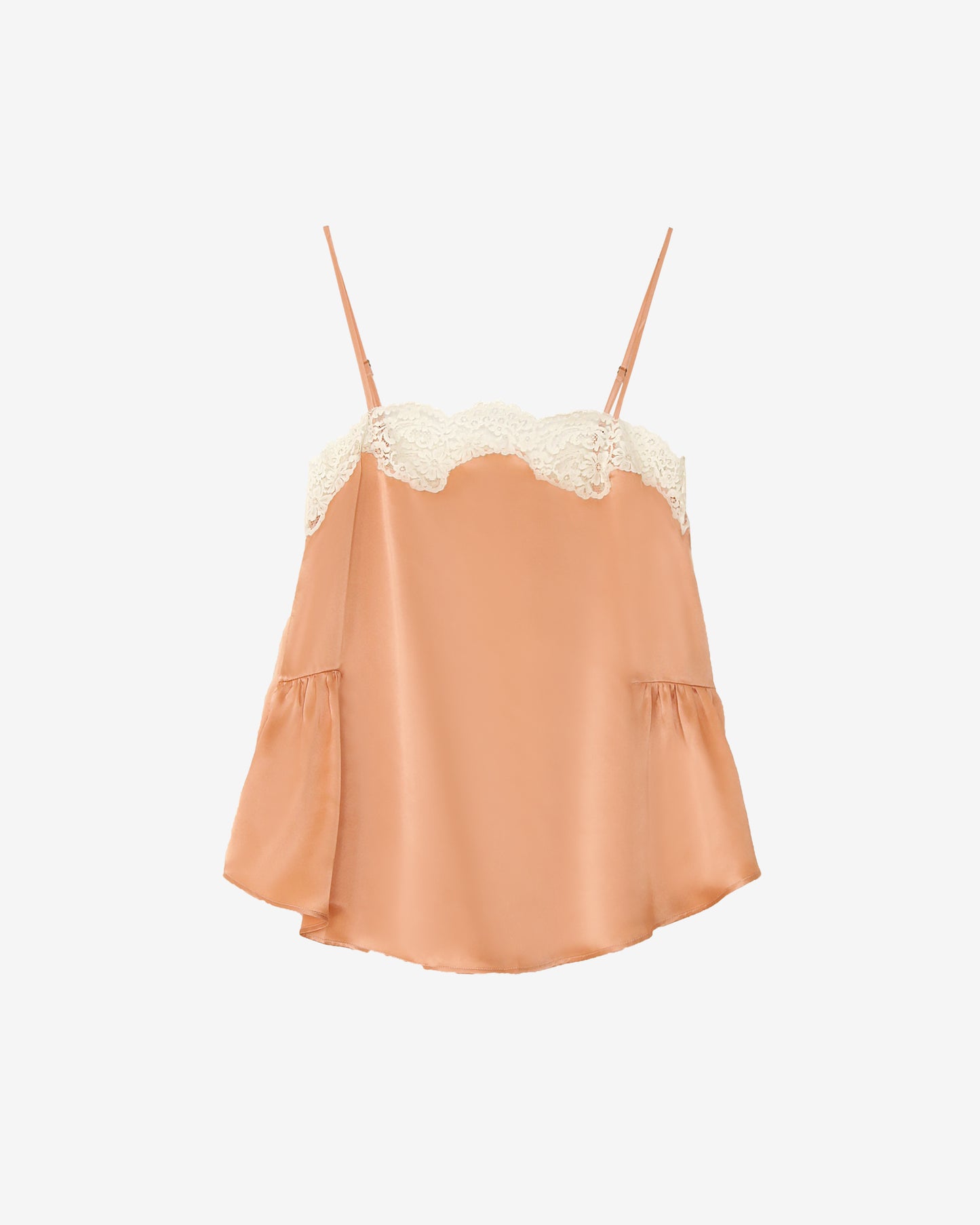Waffle Top - Peach