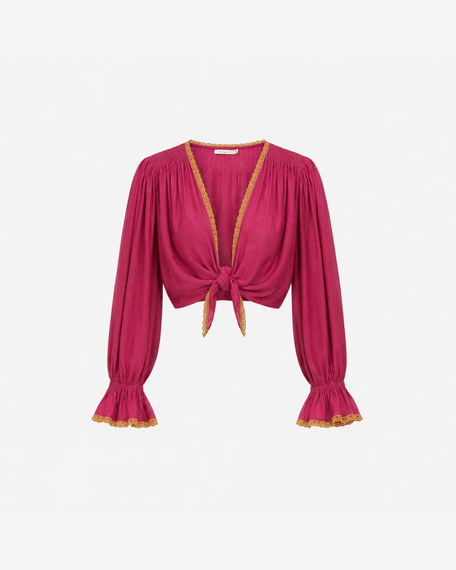 Kimono Gaynor - Fuchsia - Image 1