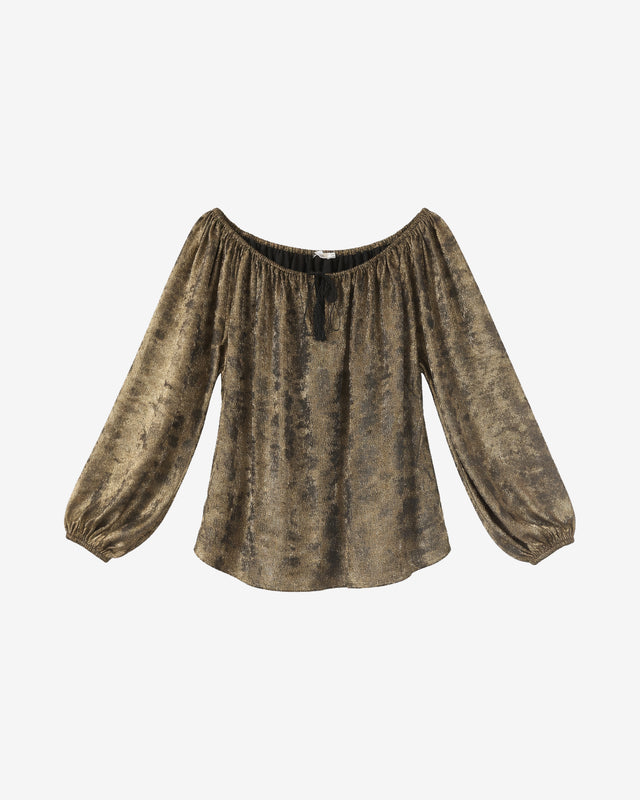 Gatsby Blouse - Bronze - Image 1