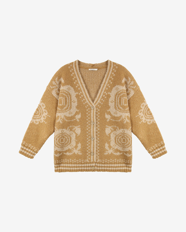 Cardigan Grosella - Camel - Image 1
