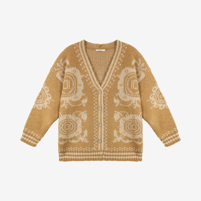 Grosella Cardigan - Camel