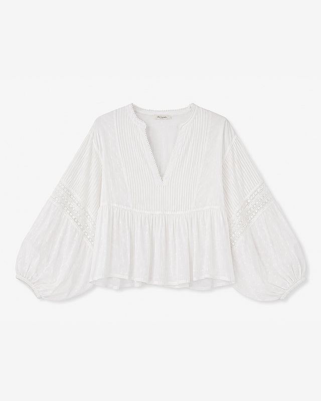Blouse Angela - Blanc - Image 1