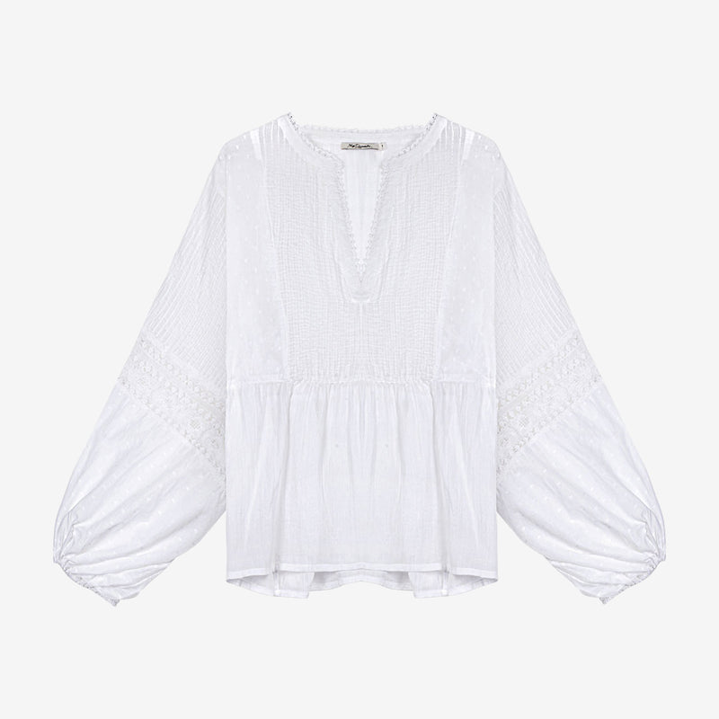 Blouse Angela - Blanc