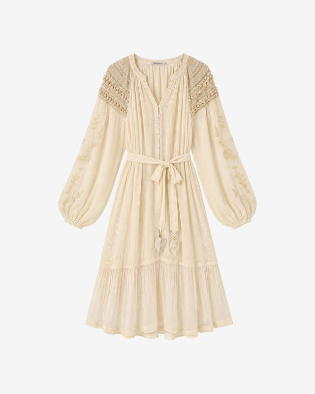 Robe Colombine - Jaune - Image 1