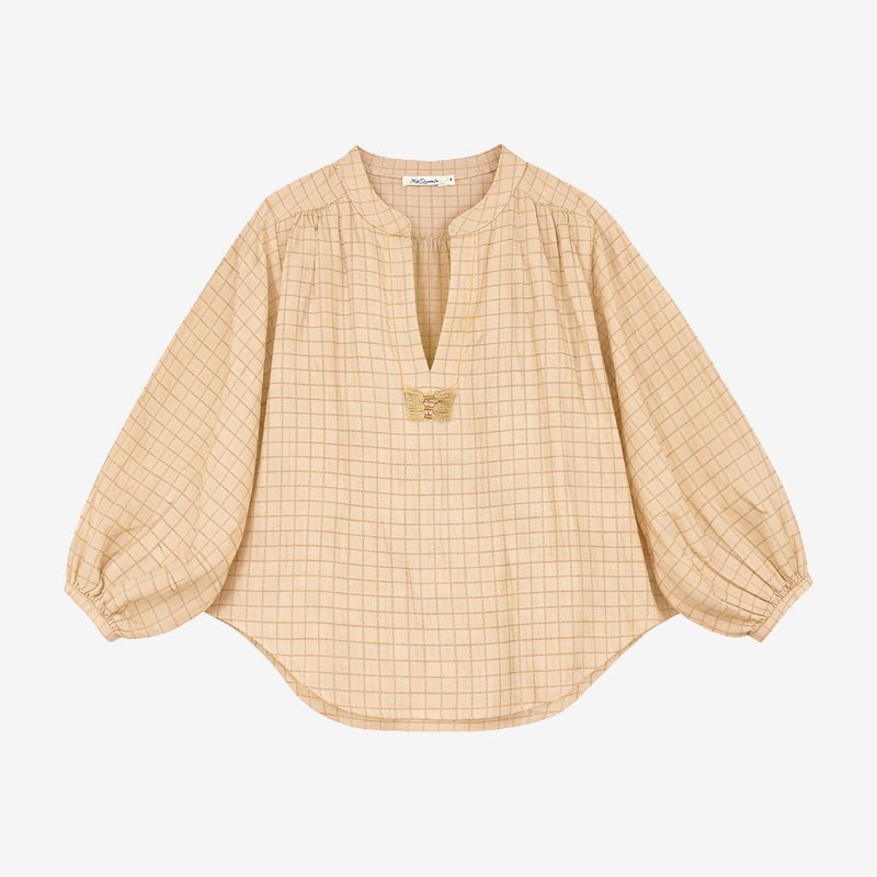 Miccelli Blouse - Sand