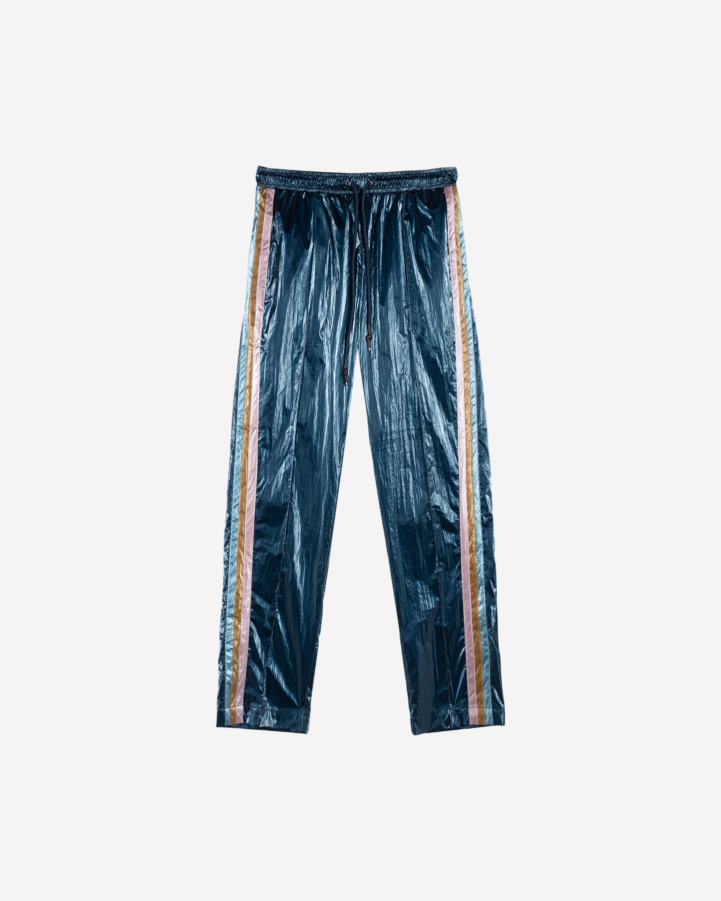 Jogging en matière technique, coupe droite, casual, bande colorée - Pantalons & combinaisons Mes Demoiselles