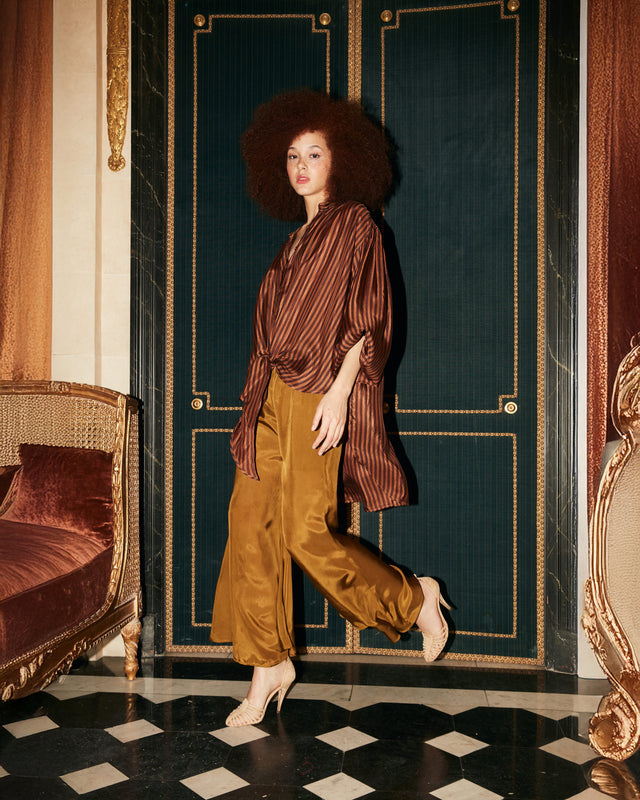 Sambuca Shirt - Terracotta - Image 2