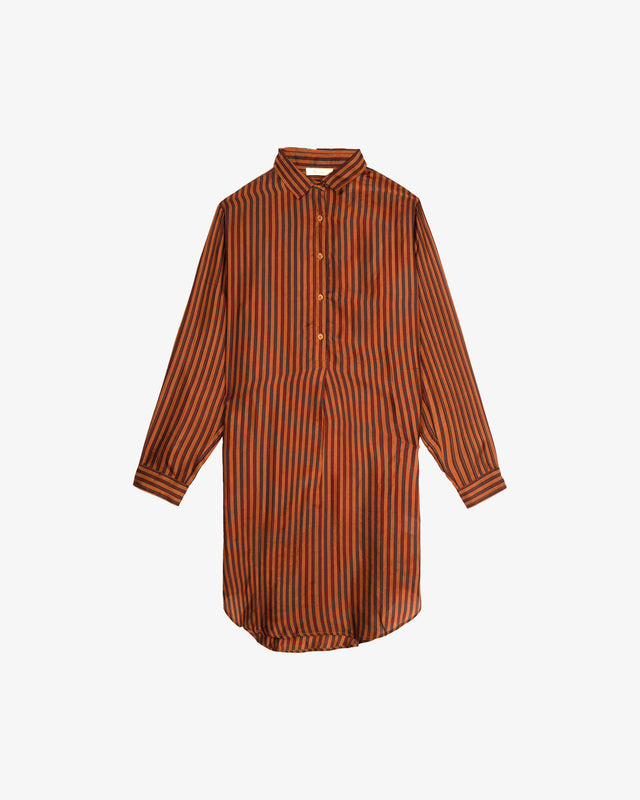 Sangrita Shirt - Terracotta - Image 1