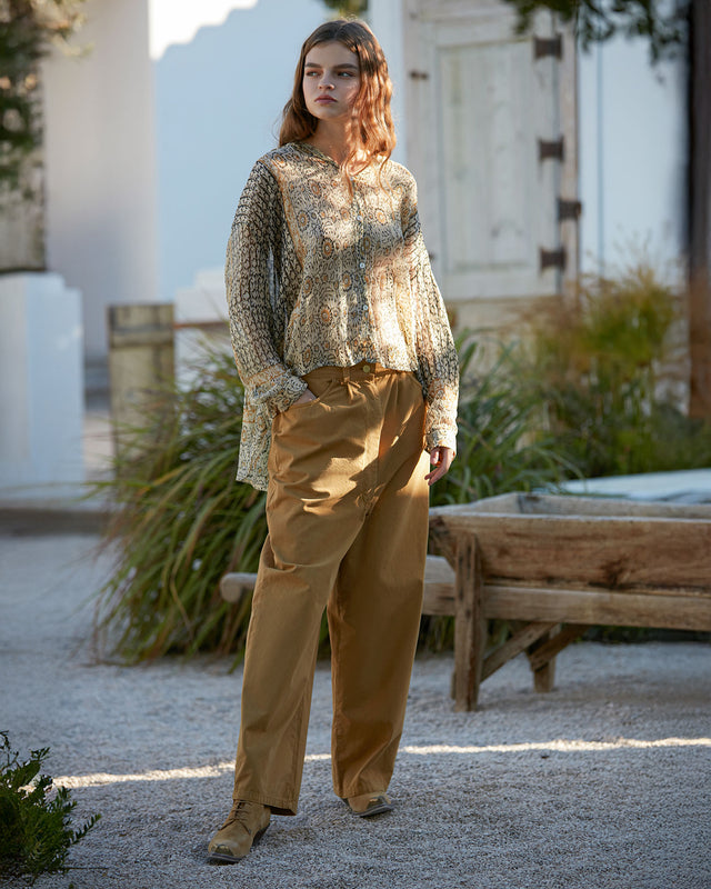 Heliophile Shirt - Ochre - Image 1