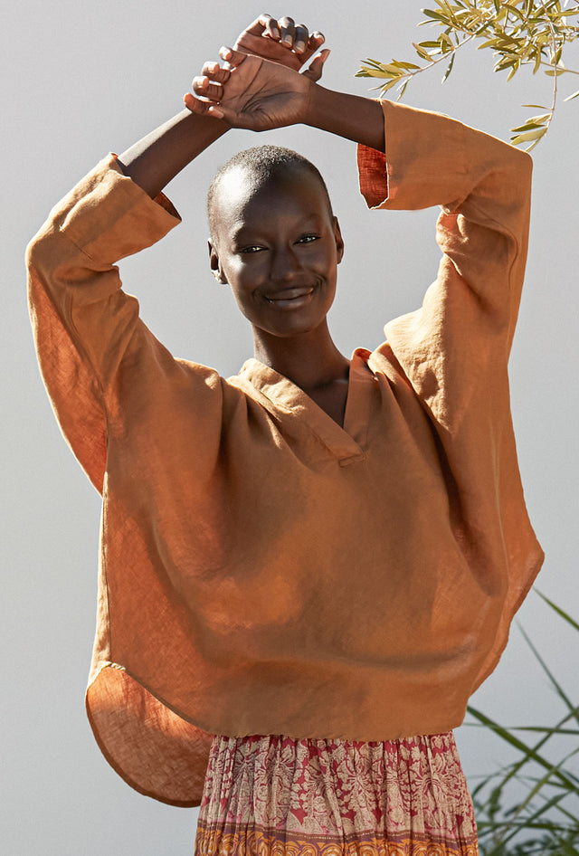 Blouse Piccola - Marron - Image 2
