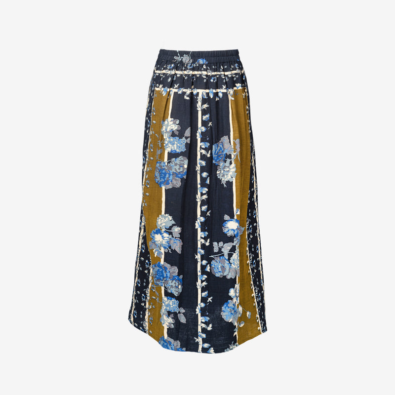 Begonia Skirt - Blue