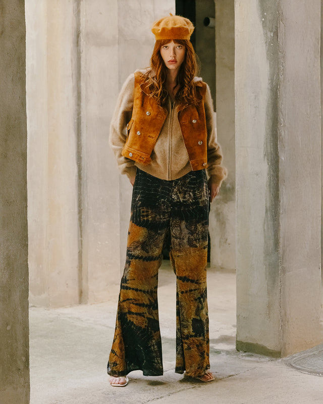 Veste sans manches double boutonnage, effet vieilli, structurée - Manteaux & vestes Mes Demoiselles - Image 1