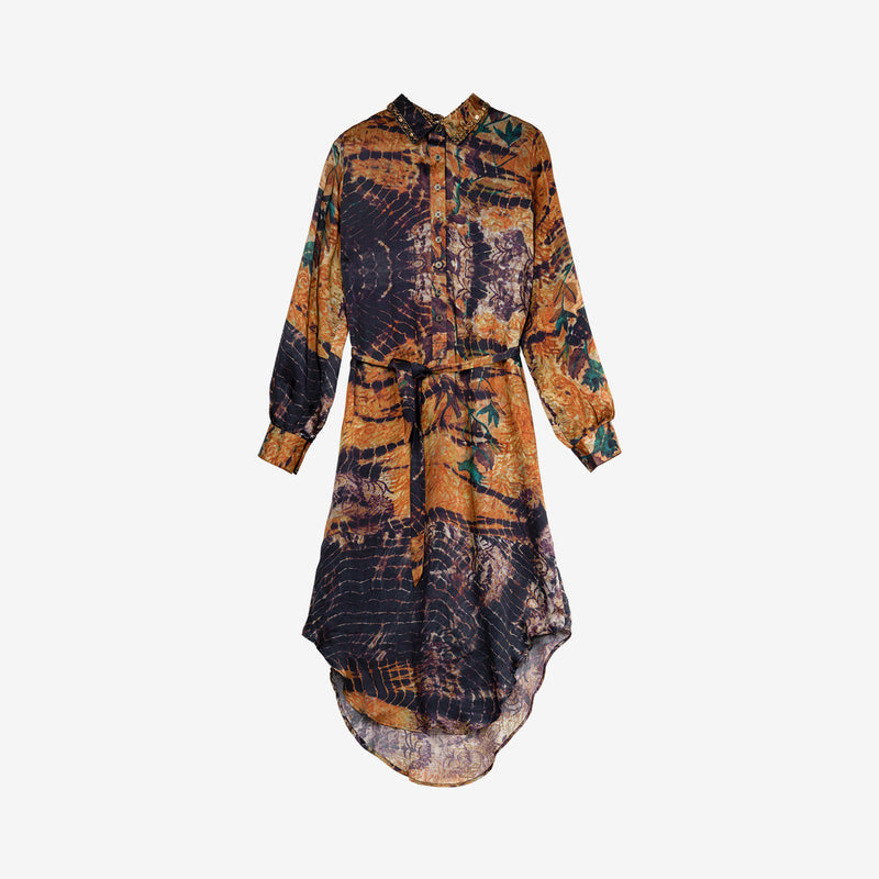 Haida Dress - Ochre