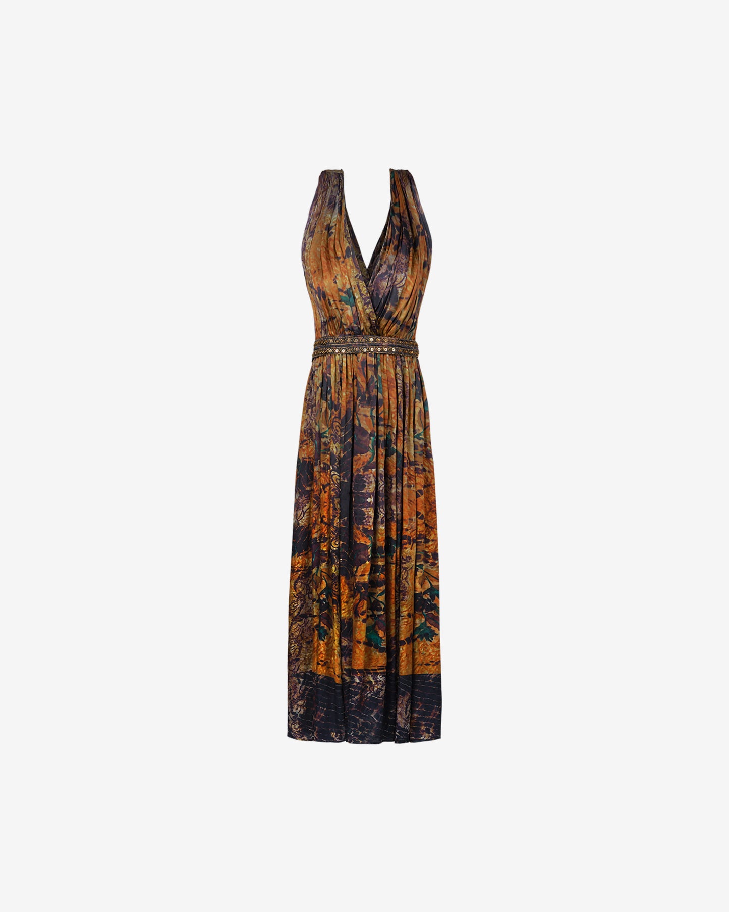 Huki Dress - Ochre