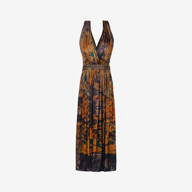 Huki Dress - Ochre