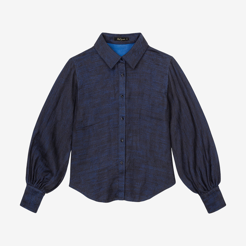 Kylie Shirt - Navy Blue