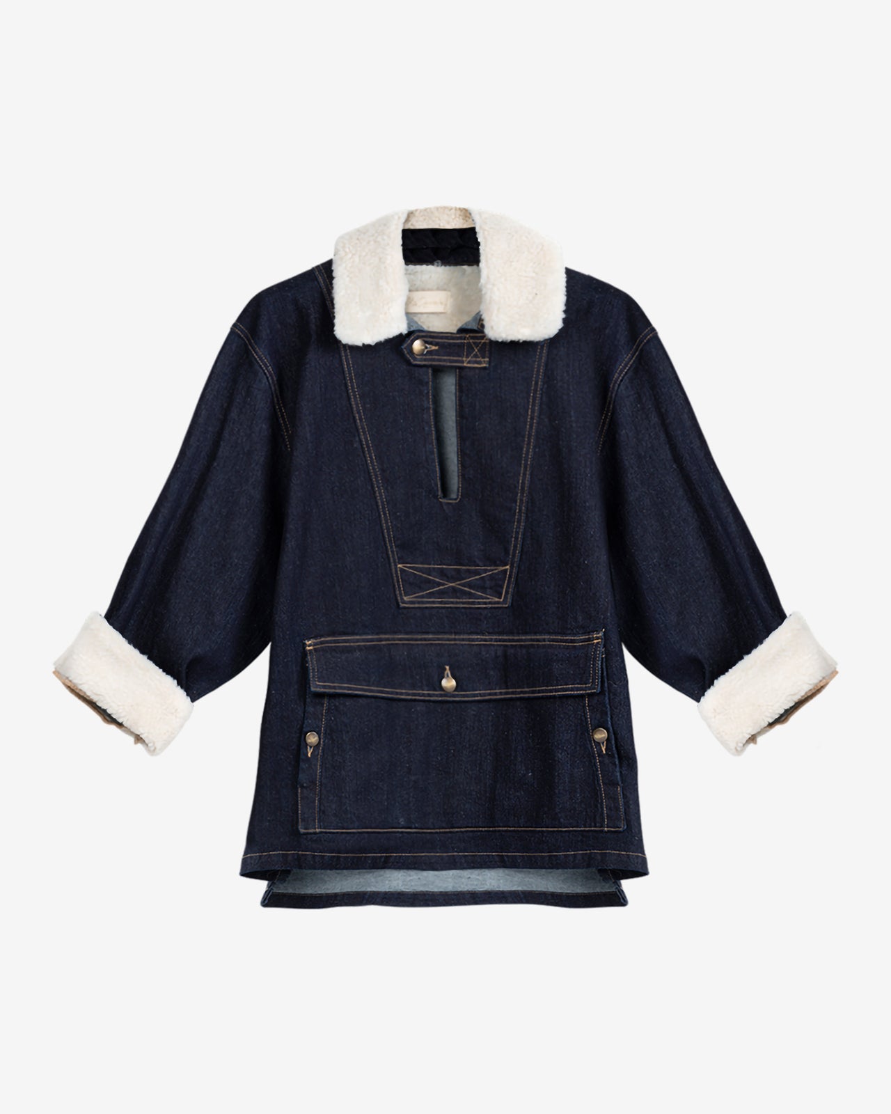 Mes Shepherd Tunic - Denim - Image 1