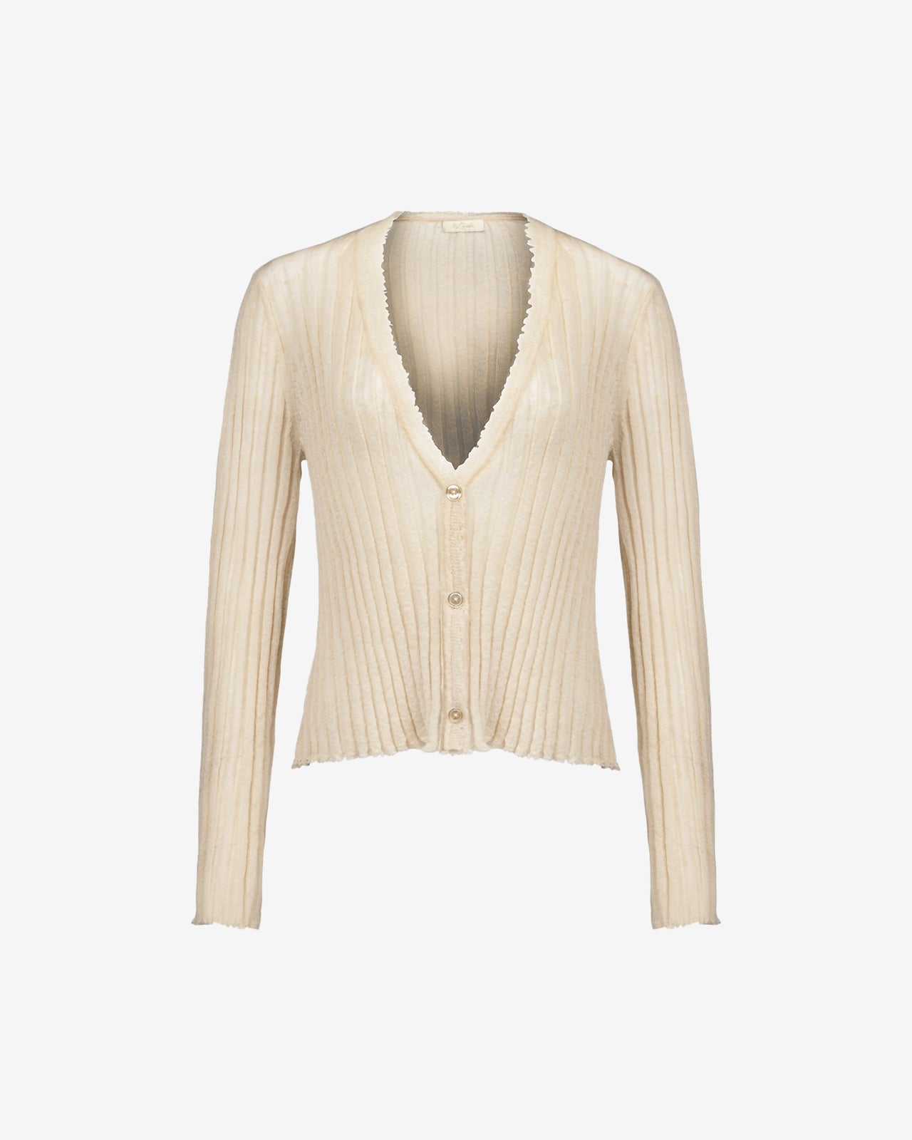 Cardigan Mount Rogers - Ecru - Image 1