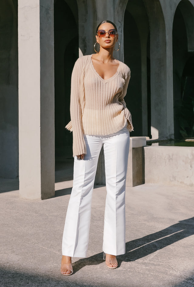 Mount Rogers Cardigan - Ecru - Image 1