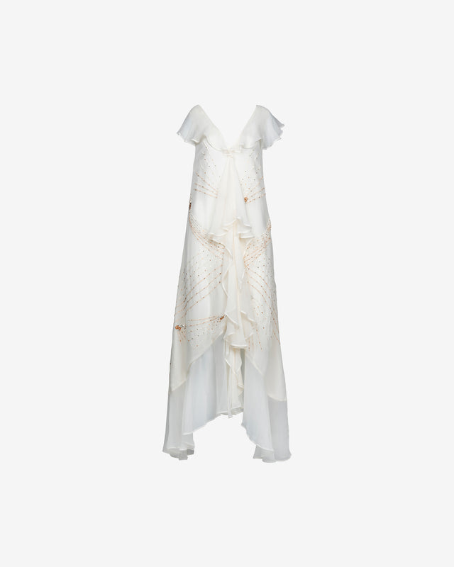 Robe Aida - Écru - Image 1