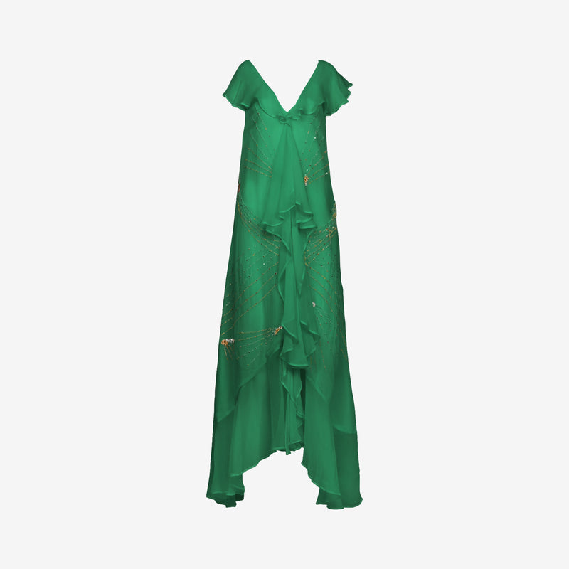 Robe Aida - Vert