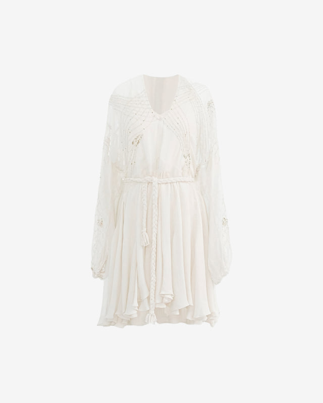 Anna Dress - Ecru - Image 1